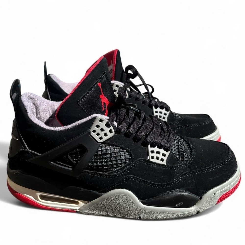 Nike Air Jordan 4 Retro Bred Mens Size 8.5